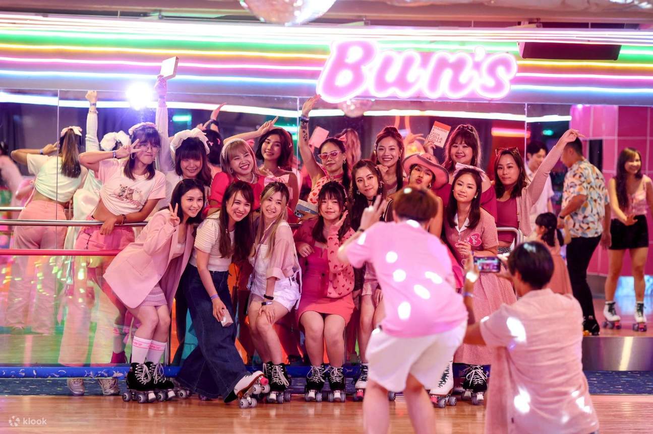 Bun's 2020 ประสบการณ์สเก็ตอินไลน์สไตล์เรโทรในร่ม｜ไล่จือ角｜ไคว่ชุง